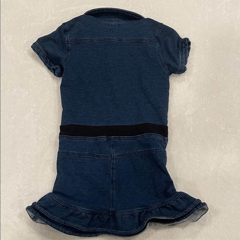 GUESS Kids Dark Blue Denim Dress 5T - Picture 5 of 7